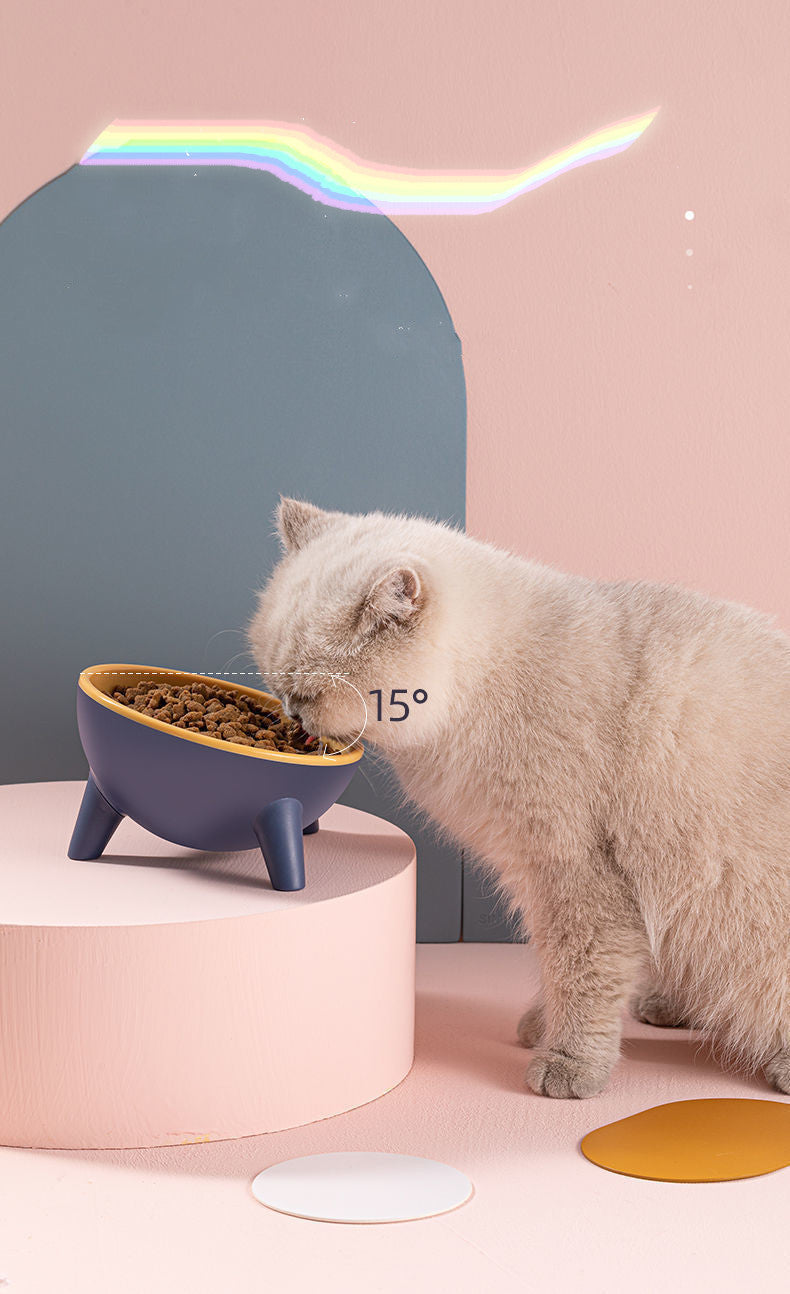 PawPlates™ Ergonomic Tilted Pet Bowl