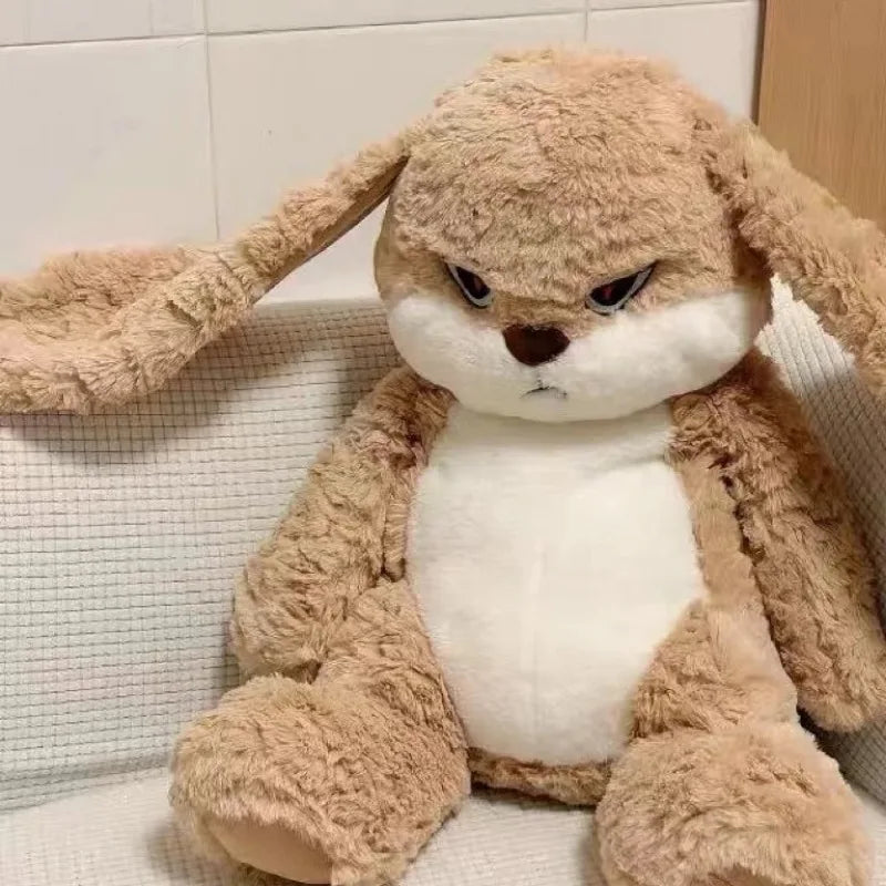 AngryBun™ – Long Ear Kawaii Bunny Plush