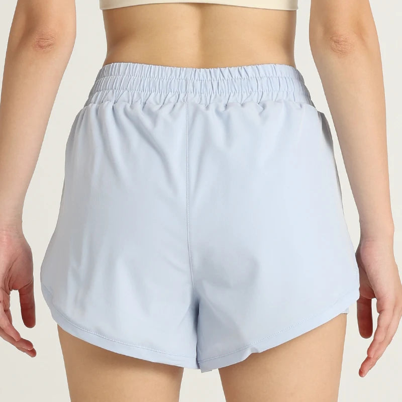 FlexFlow™ High-Waist Yoga & Running Shorts