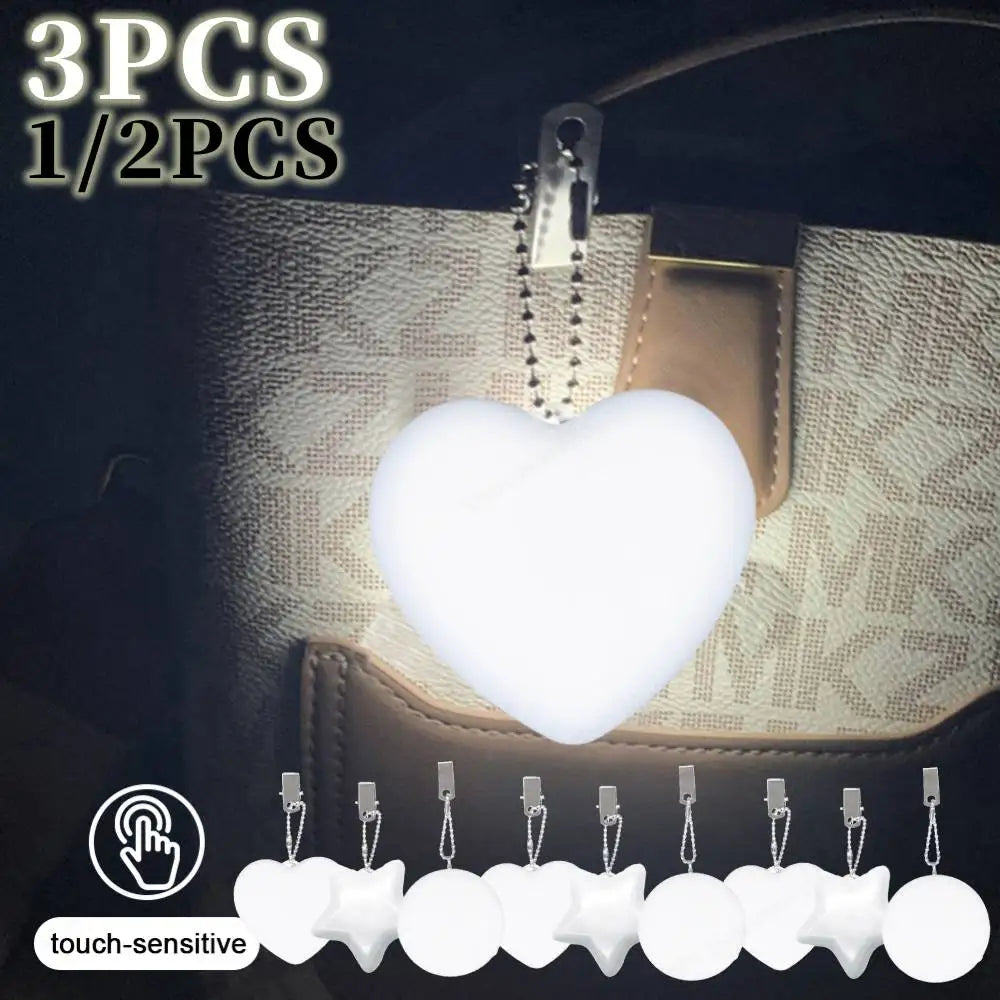 GlowHeart™ LED Purse Light – Motion-Activated Elegance