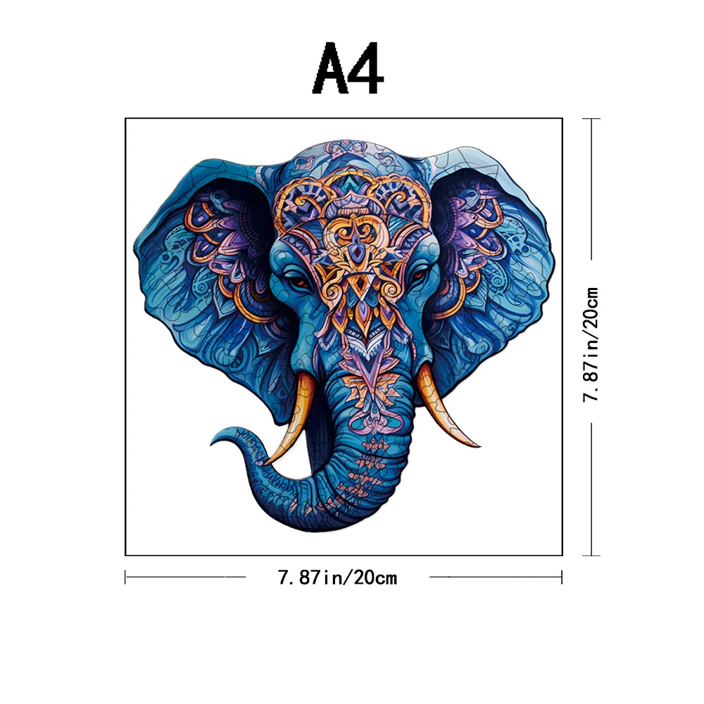VividWhimsy™ Wooden Puzzle