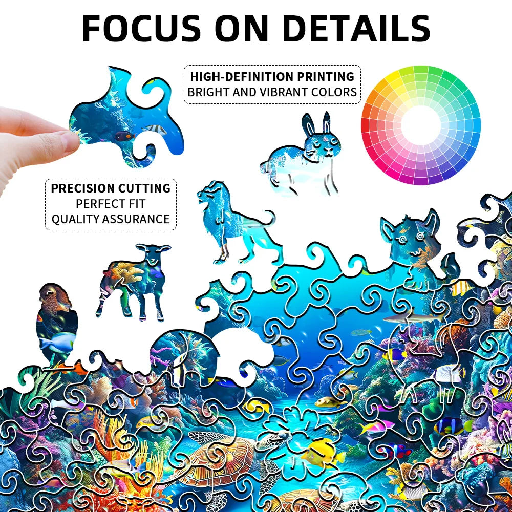 OceanMyst™ 3D Wooden Puzzle