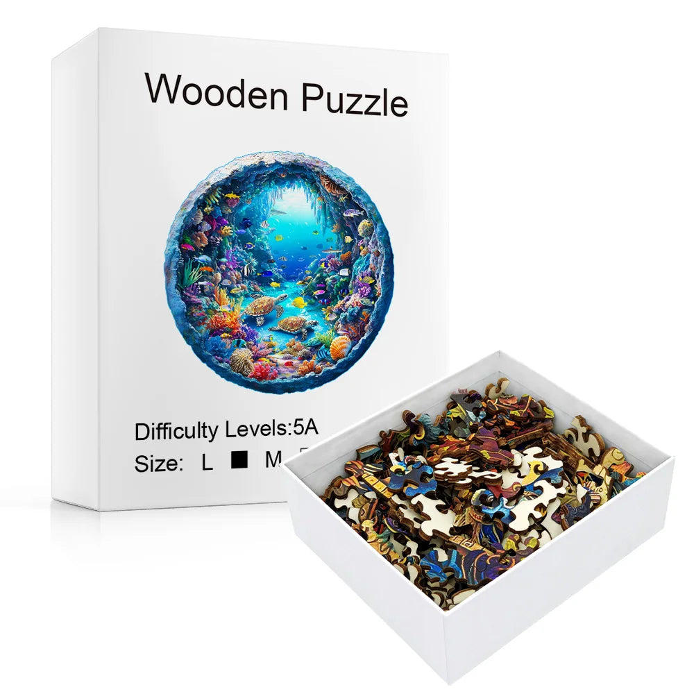 OceanMyst™ 3D Wooden Puzzle
