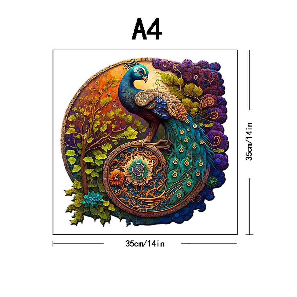 VividWhimsy™ Wooden Puzzle