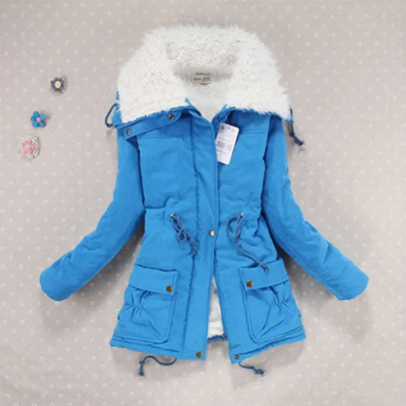 FrostLuxe™ Women’s Hooded Winter Coat