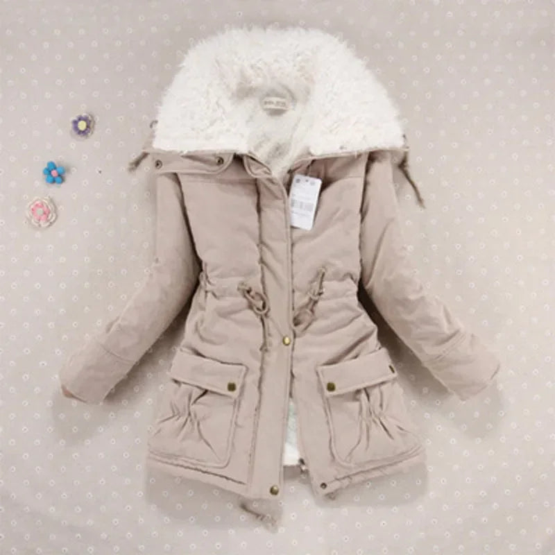 FrostLuxe™ Women’s Hooded Winter Coat
