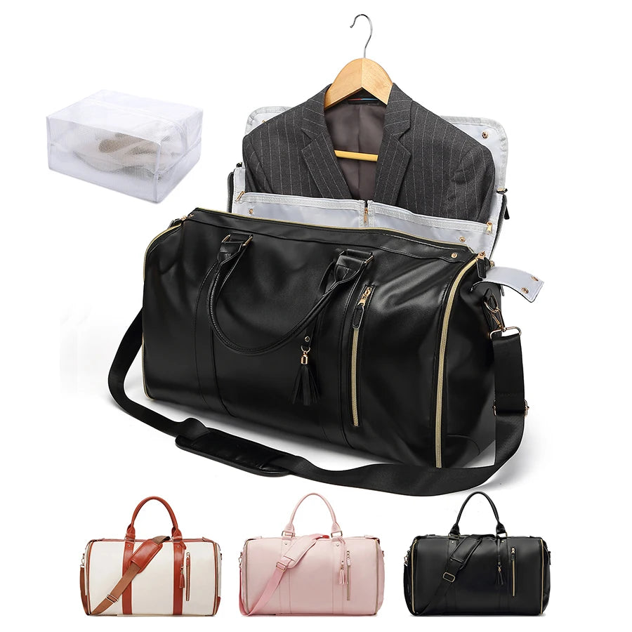 VoyageEase™ Foldable Travel Duffel – Elite Edition