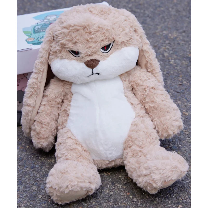 AngryBun™ – Long Ear Kawaii Bunny Plush