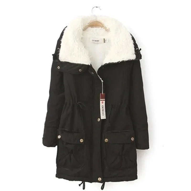 FrostLuxe™ Women’s Hooded Winter Coat