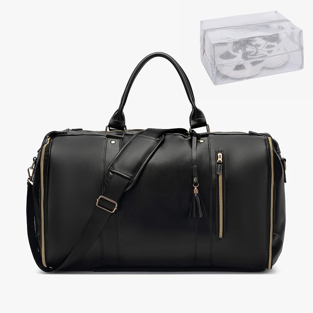 VoyageEase™ Foldable Travel Duffel – Elite Edition
