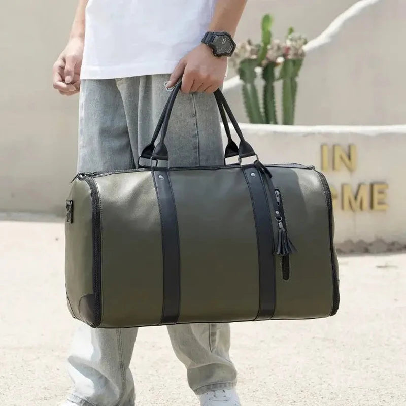 VoyageEase™ Foldable Travel Duffel – Elite Edition