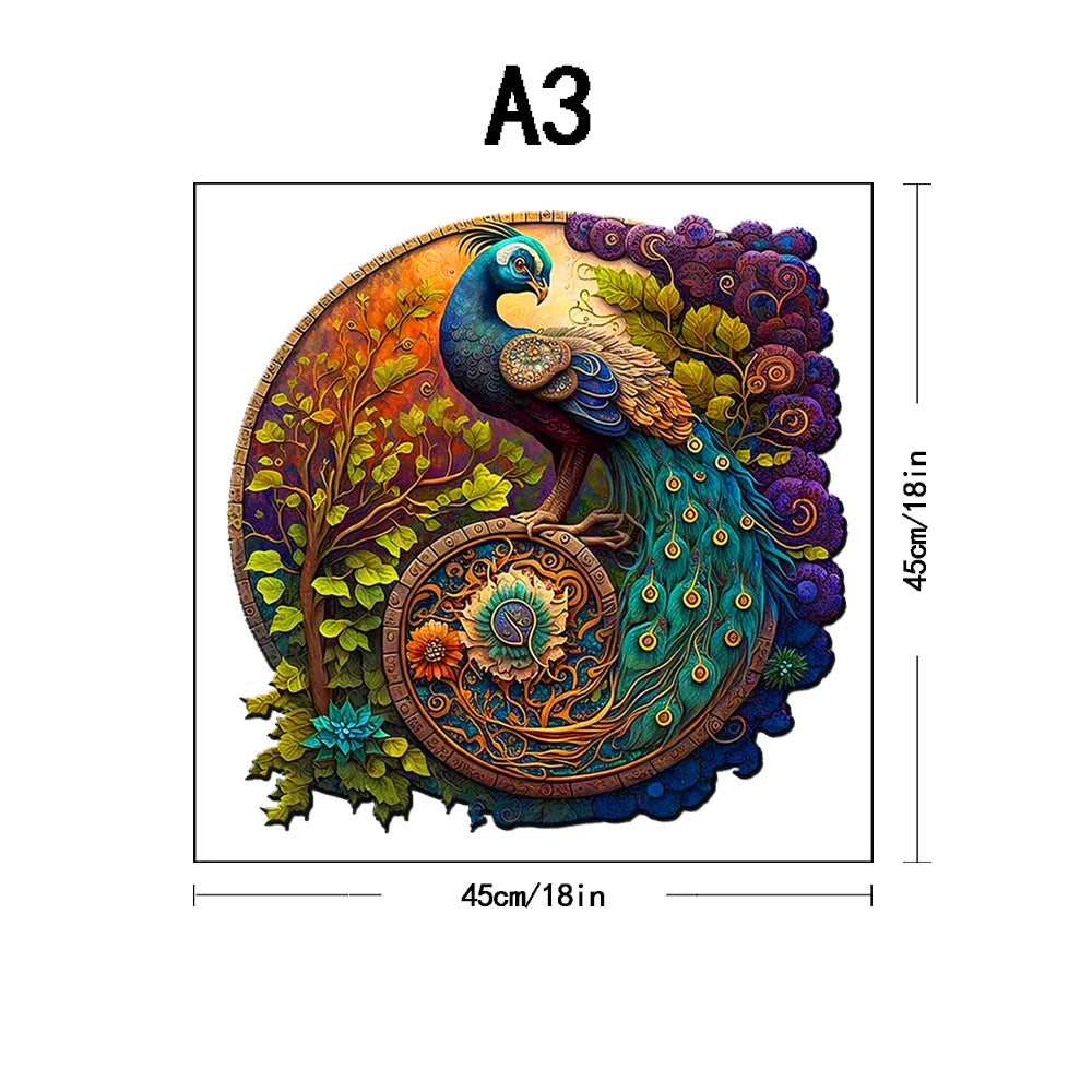 VividWhimsy™ Wooden Puzzle