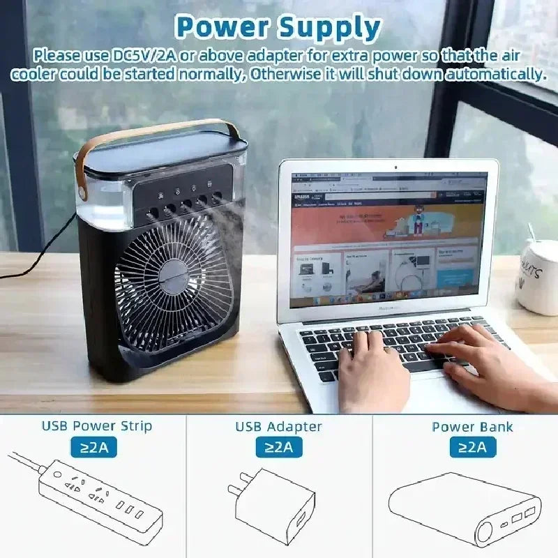 CoolBreeze™ 3-in-1 Portable Air Cooler