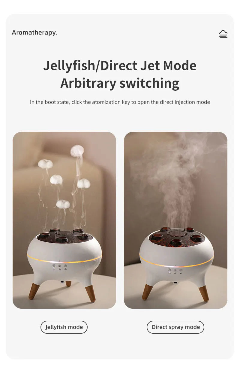AquaGlow™ Jellyfish Air Humidifier