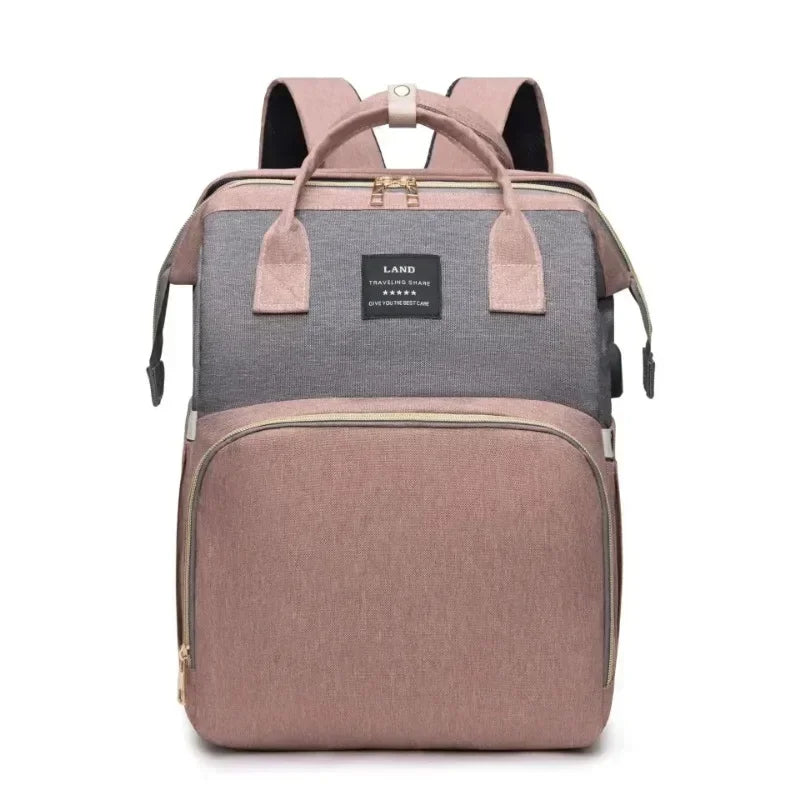 MamaNest™ 3-in-1 Travel Crib & Diaper Backpack