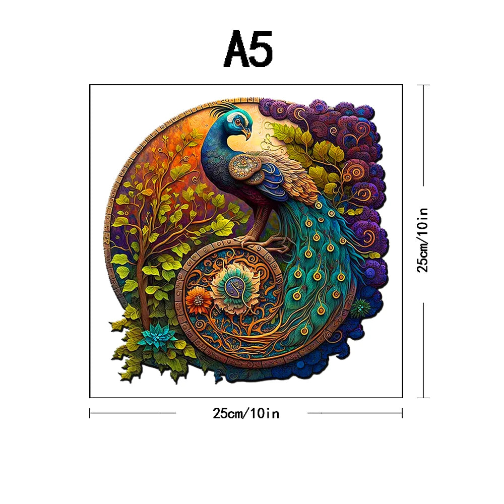 VividWhimsy™ Wooden Puzzle
