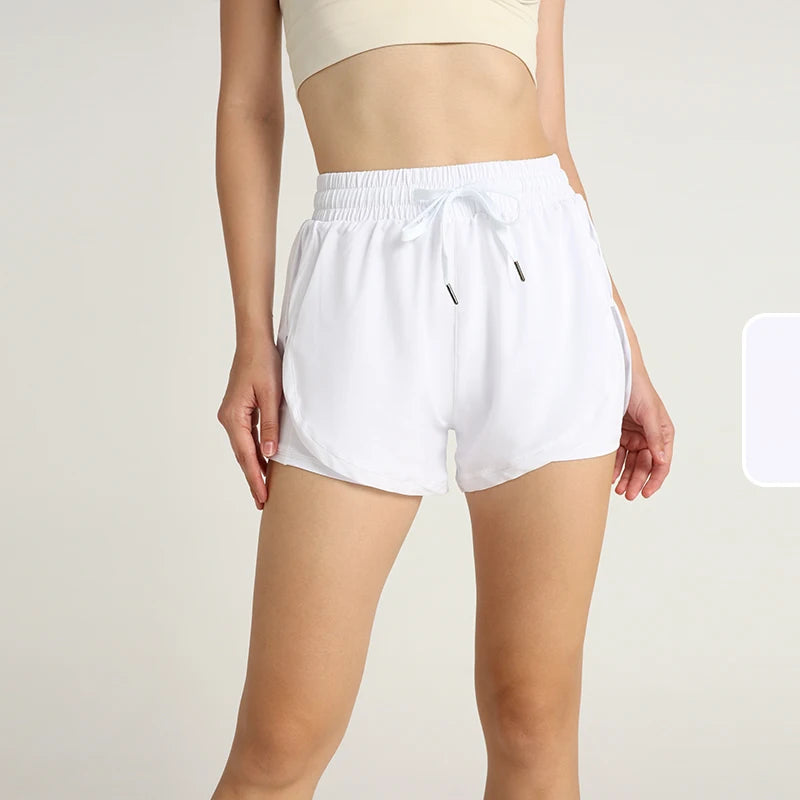 FlexFlow™ High-Waist Yoga & Running Shorts
