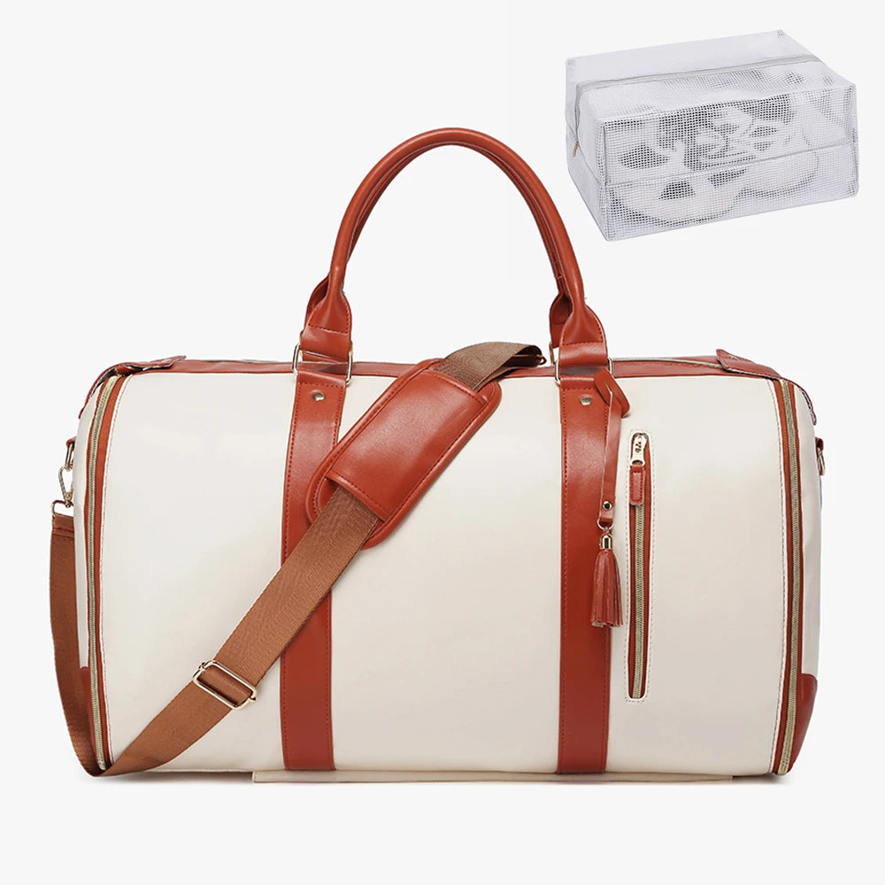 VoyageEase™ Foldable Travel Duffel – Elite Edition