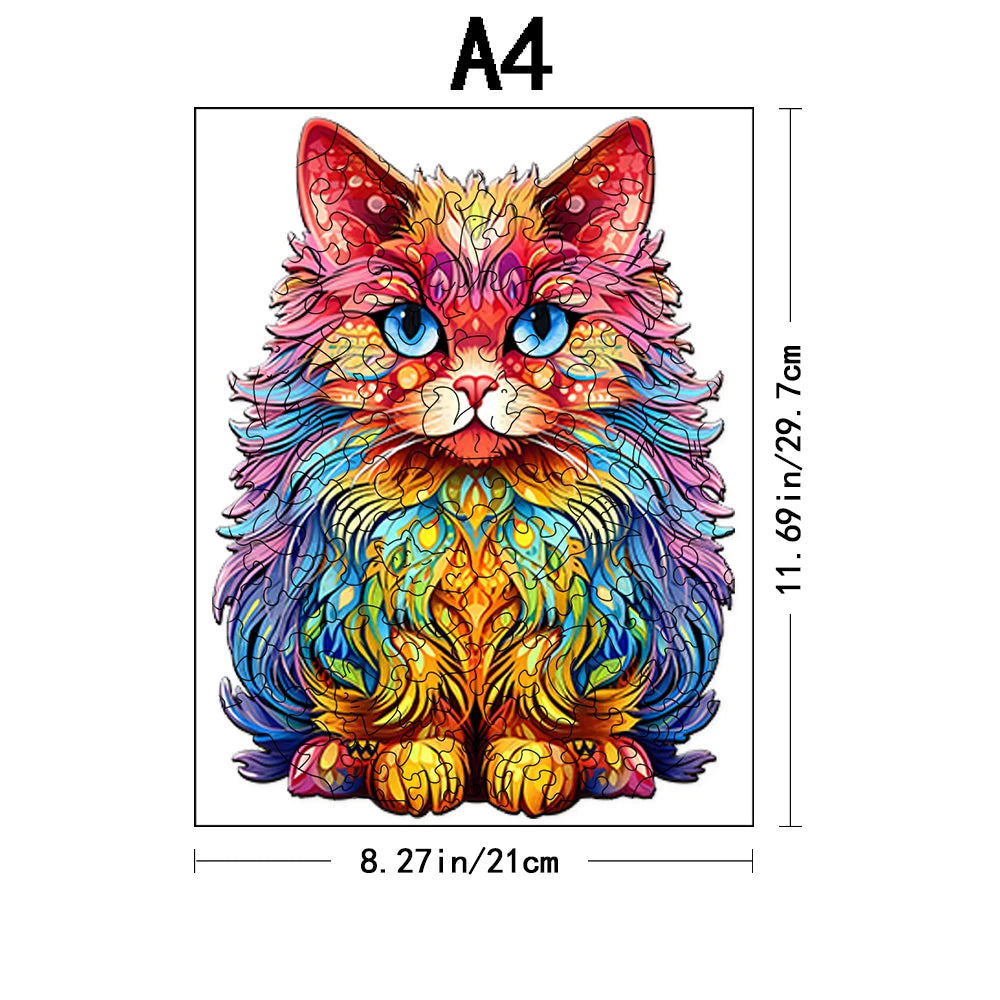 VividWhimsy™ Wooden Puzzle