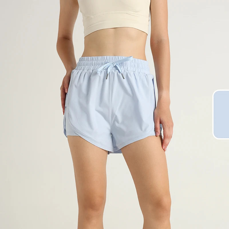 FlexFlow™ High-Waist Yoga & Running Shorts