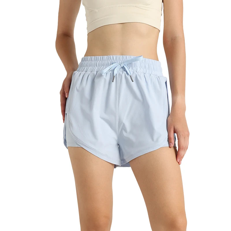 FlexFlow™ High-Waist Yoga & Running Shorts