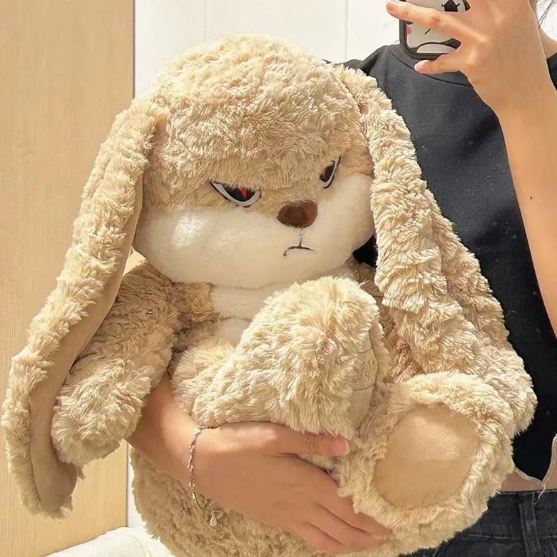 AngryBun™ – Long Ear Kawaii Bunny Plush