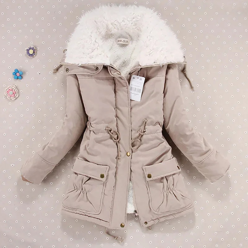 FrostLuxe™ Women’s Hooded Winter Coat
