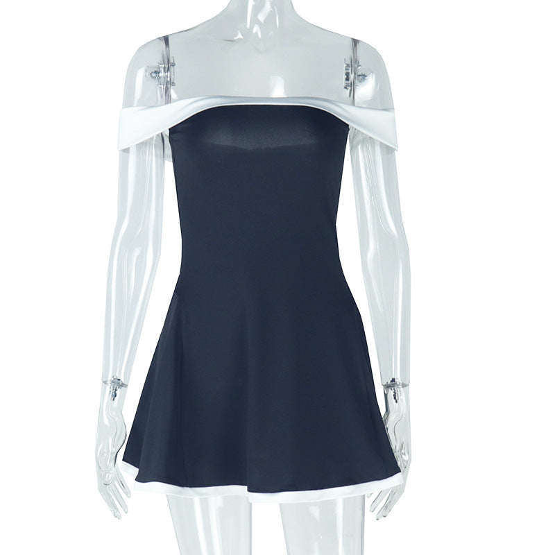 Vyxén™ Patchwork Mini Dress