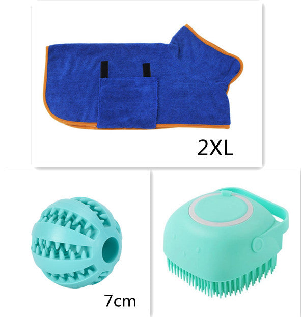 PawEase™ 2-in-1 Silicone Pet Bath & Massage Brush