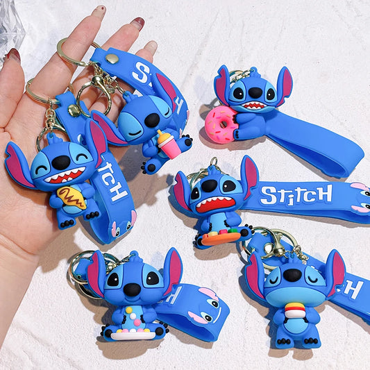 Stitch Buddy Silicone Keychain