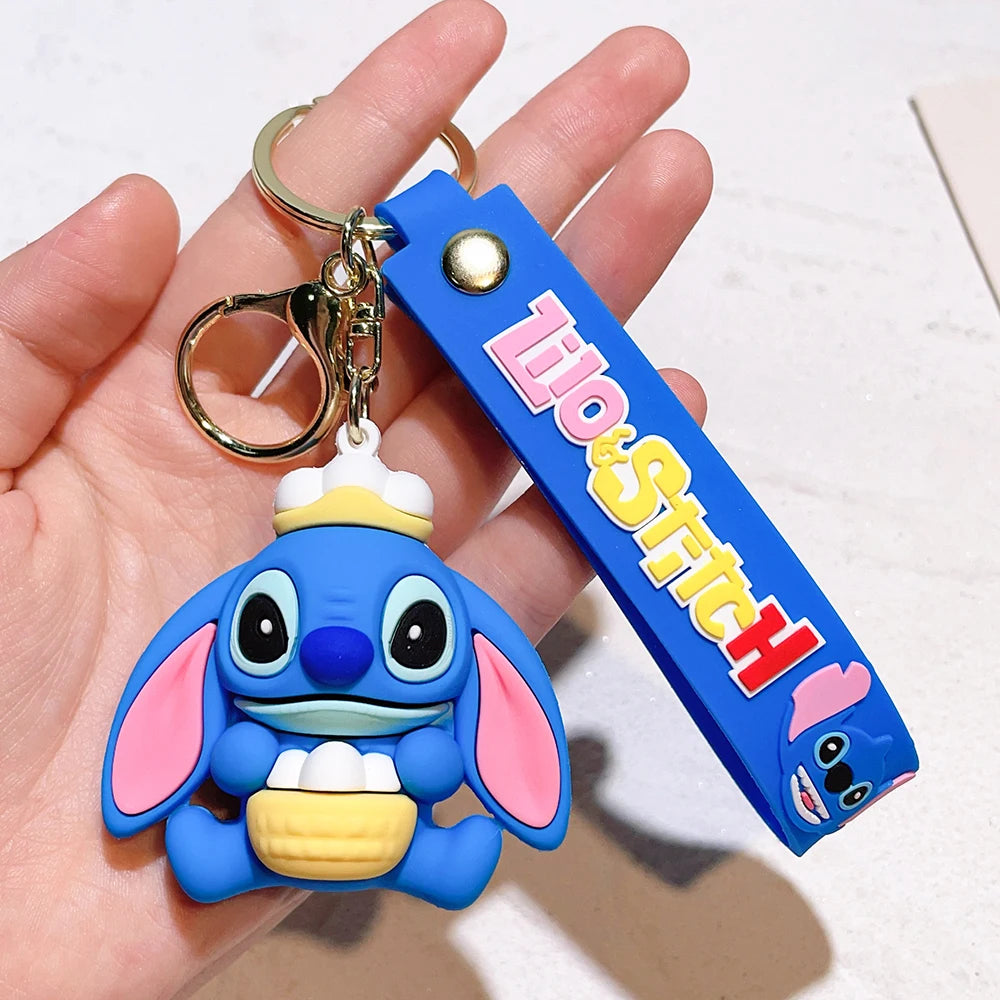 Stitch Buddy Silicone Keychain