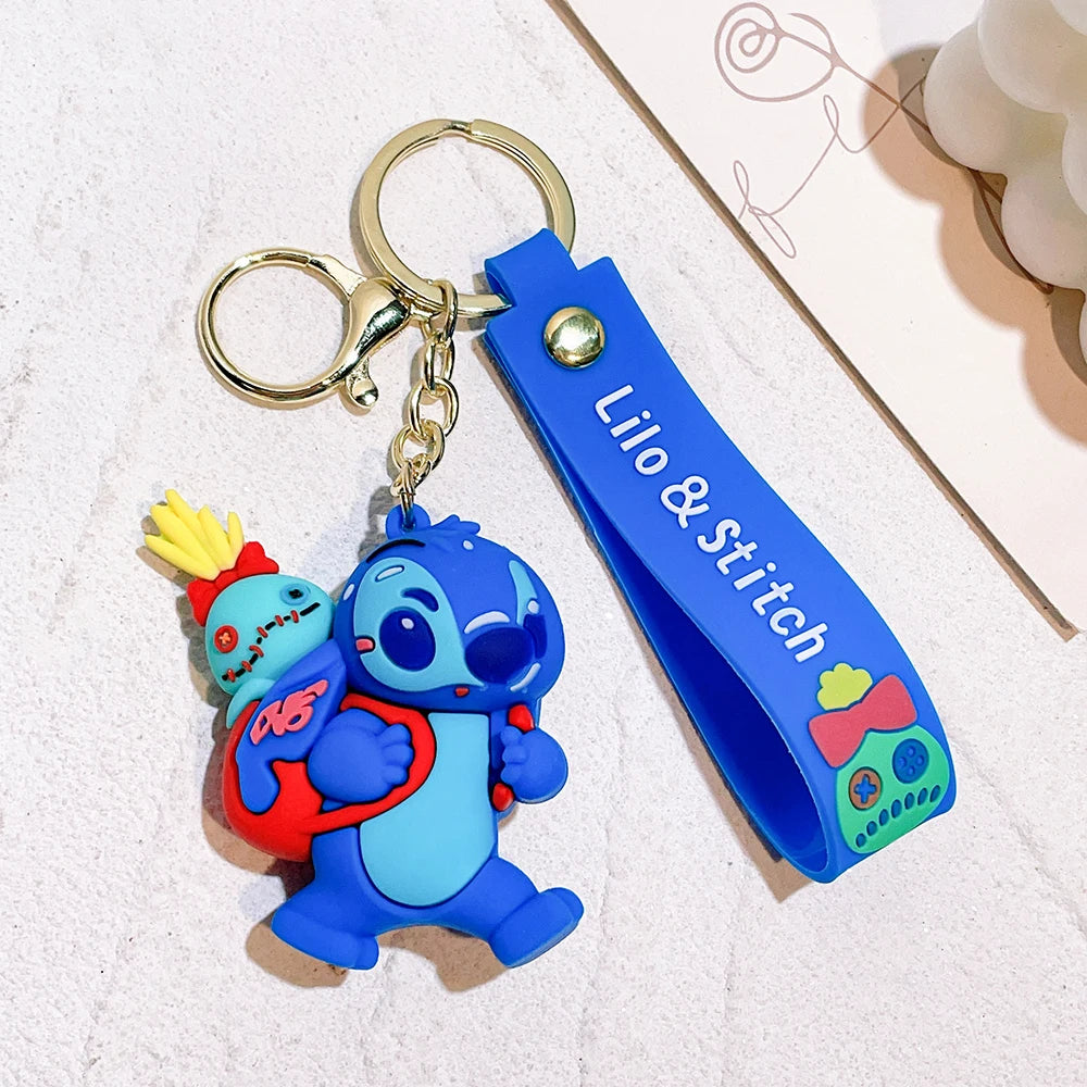 Stitch Buddy Silicone Keychain