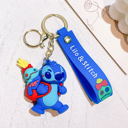 Stitch Buddy Silicone Keychain