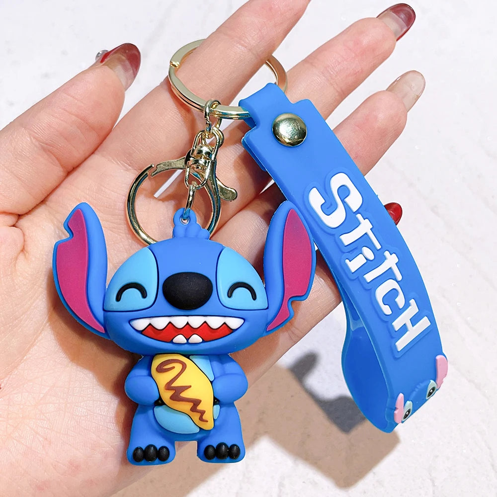 Stitch Buddy Silicone Keychain