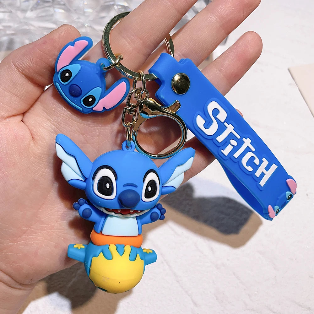 Stitch Buddy Silicone Keychain