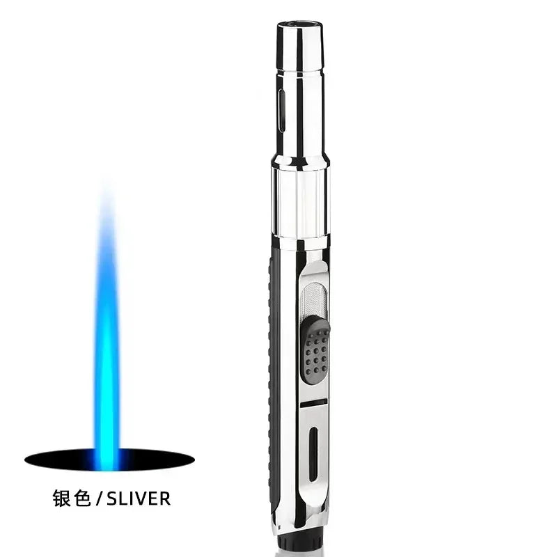 2023 Planet Lightsaber Butane Gas Lighter 360° Use Metal Outdoor Windproof Turbine Torch Jet Lighter Gun BBQ Welding Cigar Tool