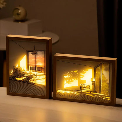 GlowFrame DIY LED Art Lamp