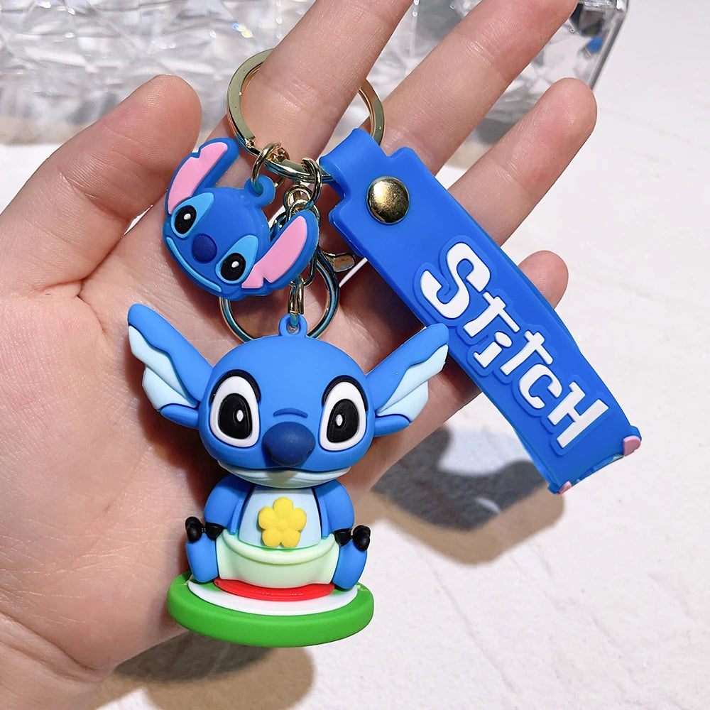 Stitch Buddy Silicone Keychain