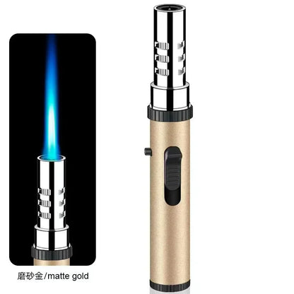 2023 Planet Lightsaber Butane Gas Lighter 360° Use Metal Outdoor Windproof Turbine Torch Jet Lighter Gun BBQ Welding Cigar Tool