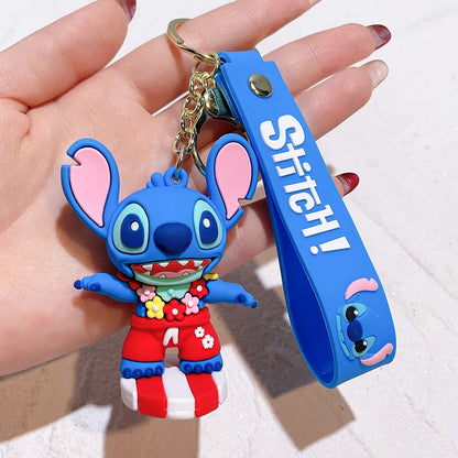 Stitch Buddy Silicone Keychain