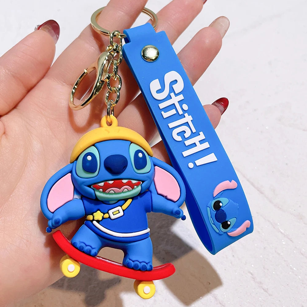 Stitch Buddy Silicone Keychain