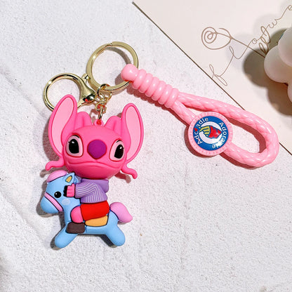 Stitch Buddy Silicone Keychain