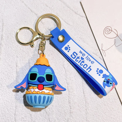 Stitch Buddy Silicone Keychain