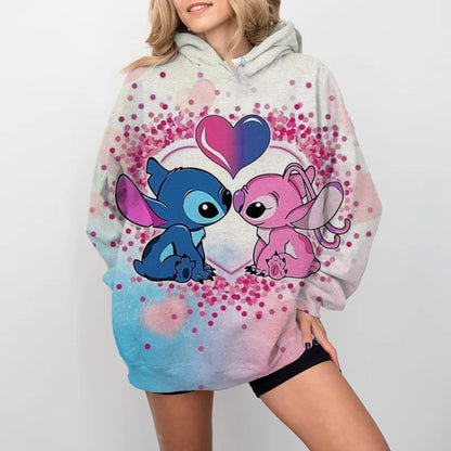 Stitch Cozy Oversized Sweatshirt