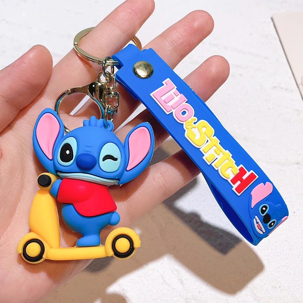 Stitch Buddy Silicone Keychain