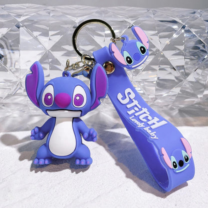 Stitch Buddy Silicone Keychain