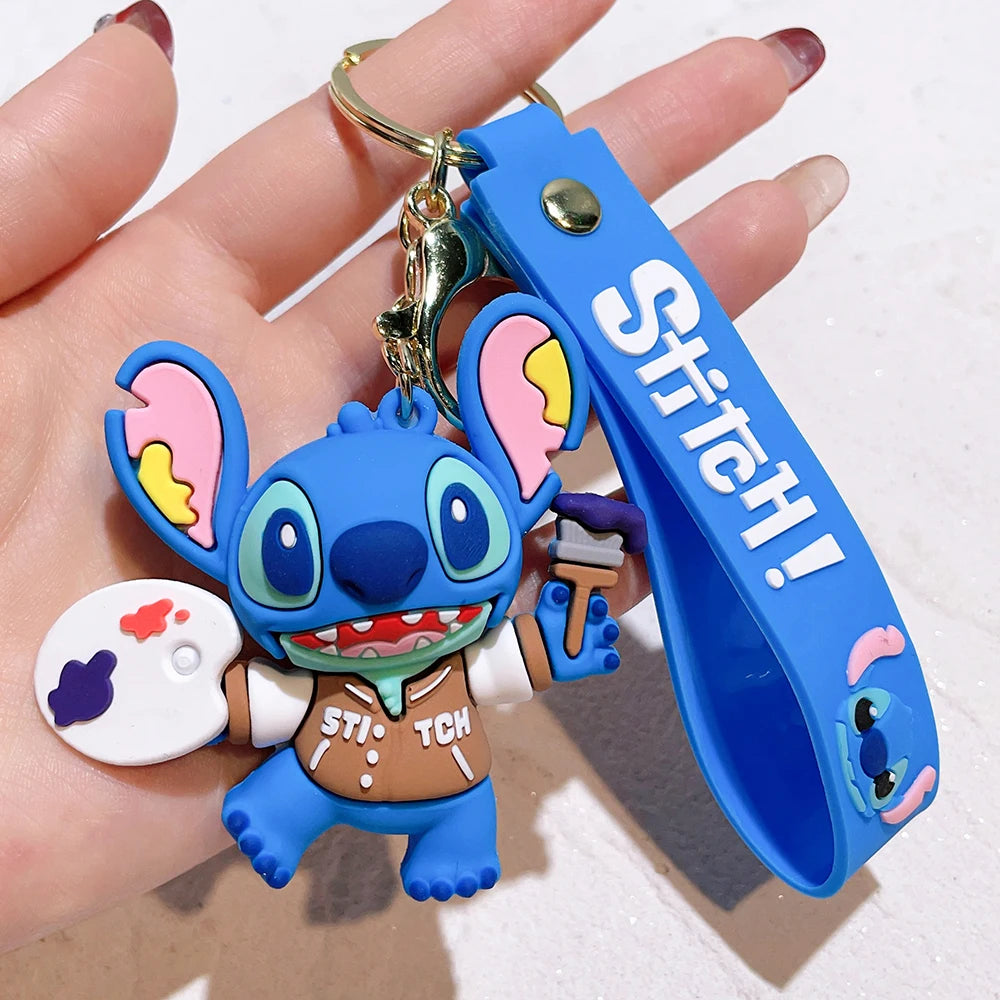 Stitch Buddy Silicone Keychain