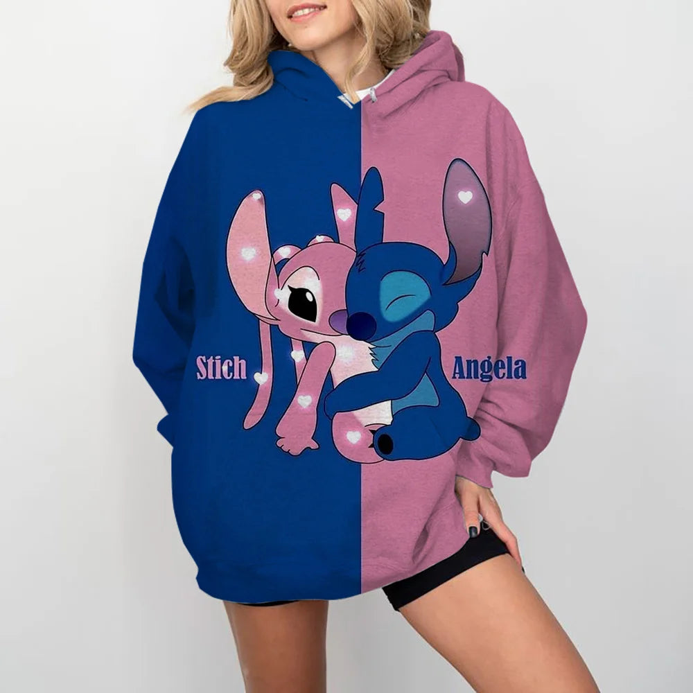 Stitch Cozy Oversized Sweatshirt