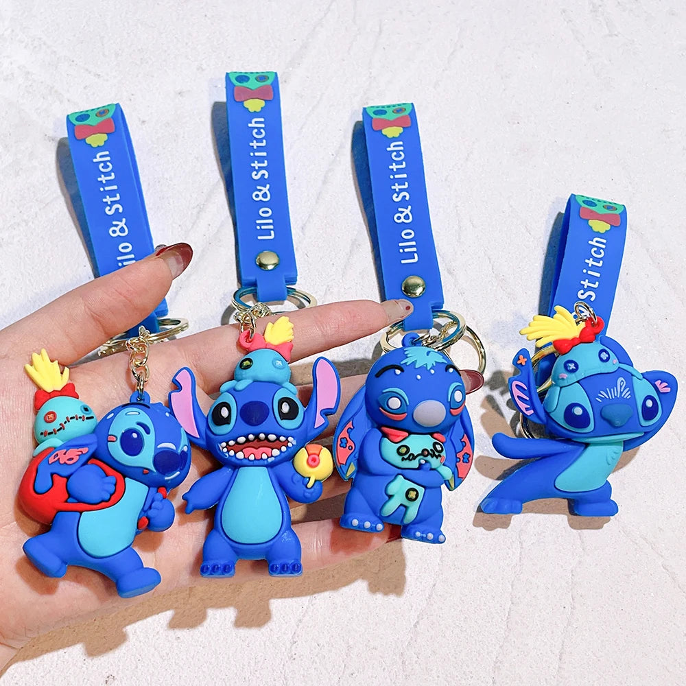 Stitch Buddy Silicone Keychain