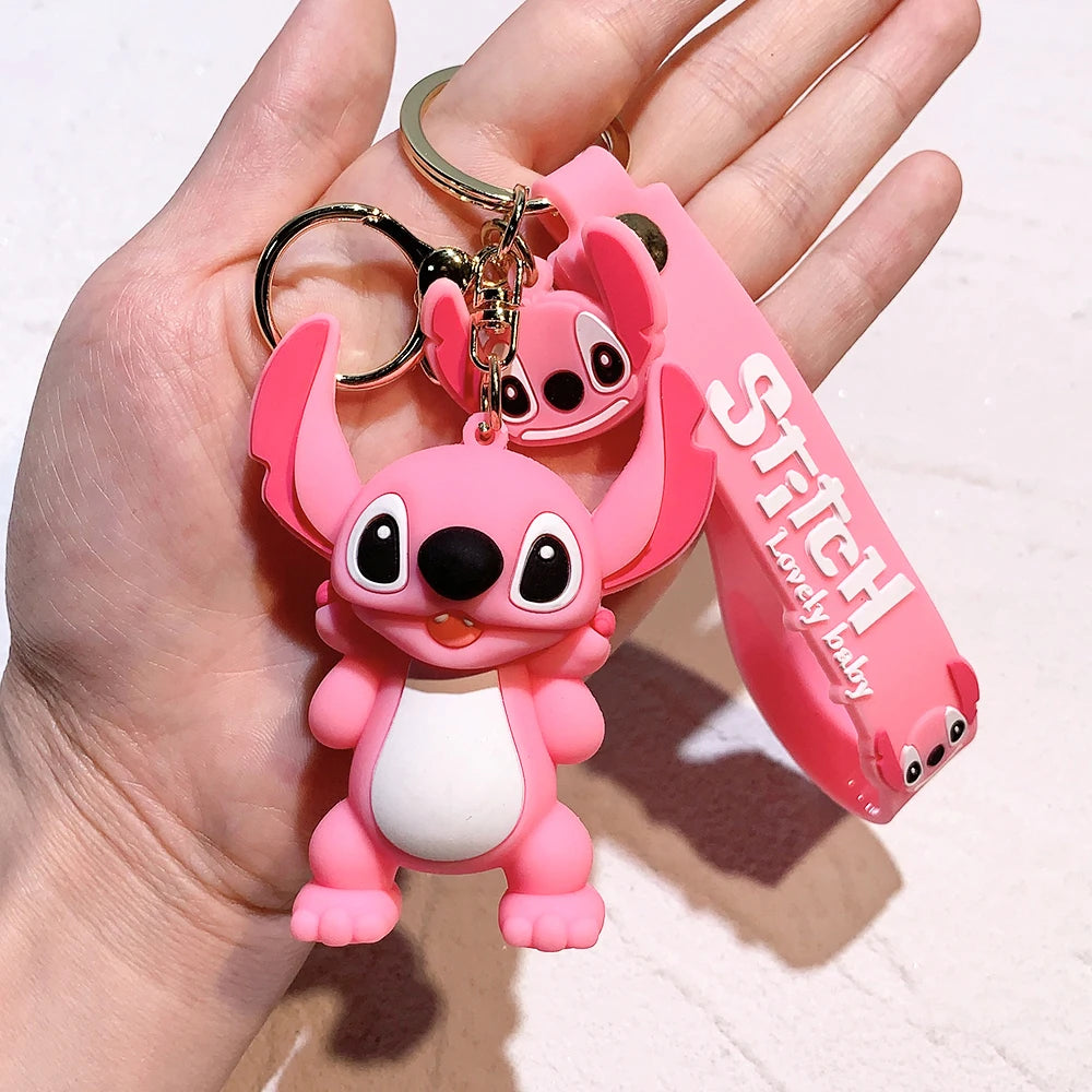 Stitch Buddy Silicone Keychain